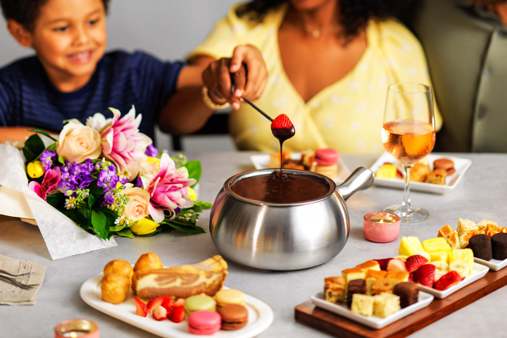 Treat Mom to Fondue For Her Big Day ! Sunday, May 14th is Mother's day