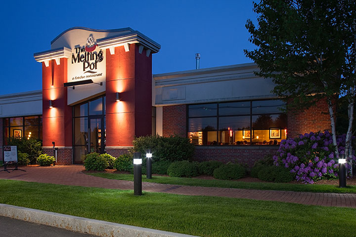 Bedford Burlington Restaurants Melting Pot Fondue Entrance