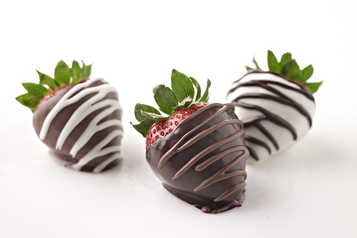 Signature Chocolate Covered Strawberries at the Burlington area Bedford, MA Melting Pot