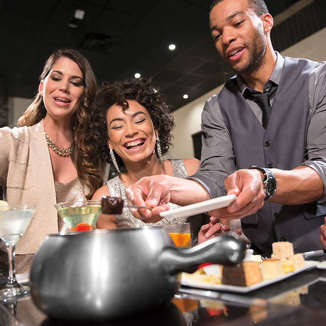 Group dining in Birmingham, AL Melting Pot