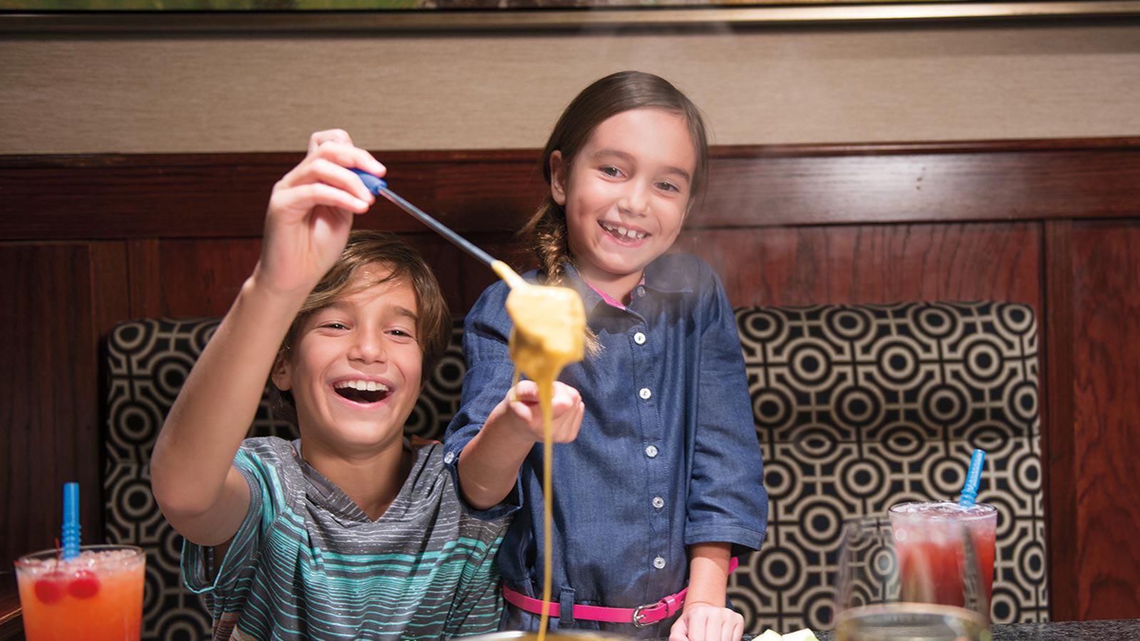 Children Playing with Their Food