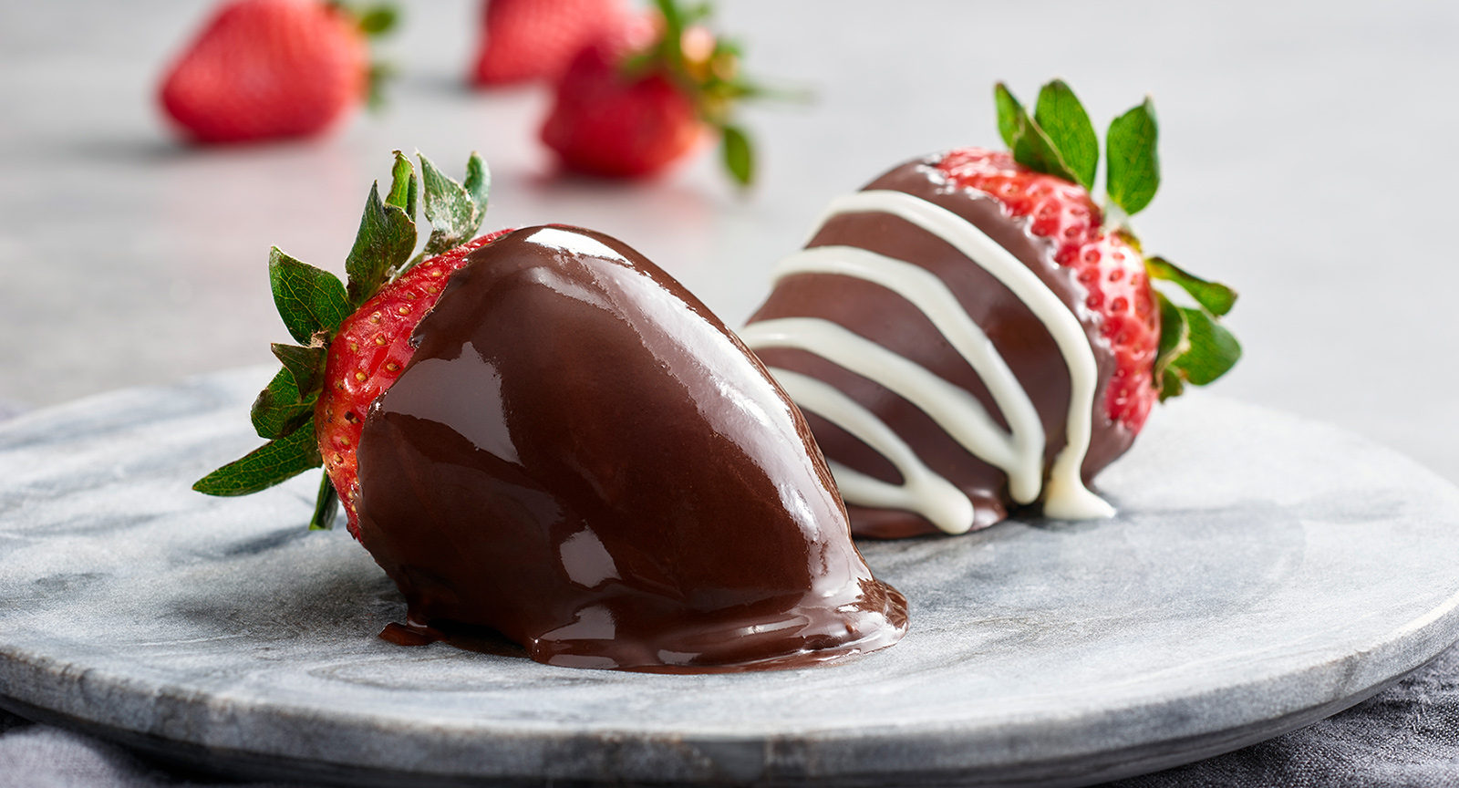 Signature Dipped Strawberries at the Melting Pot Restaurant