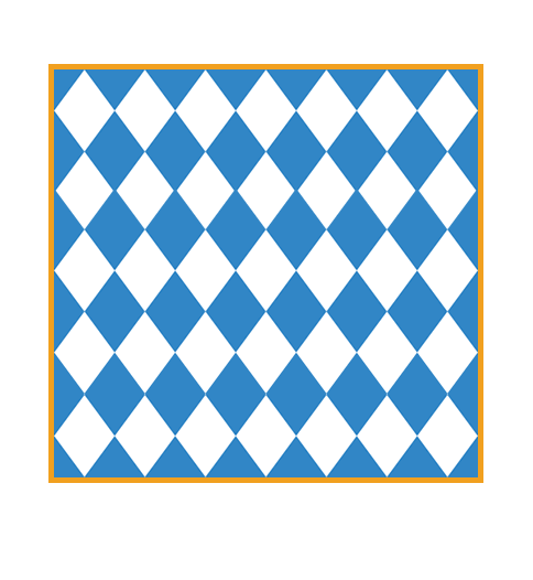 Oktober FondueFest diamond pattern