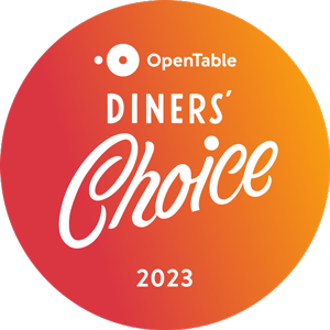 OpenTable Diners Choice 2023