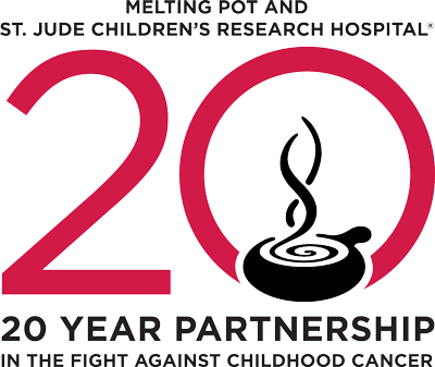Melting Pot 20 Year Partnership Badge