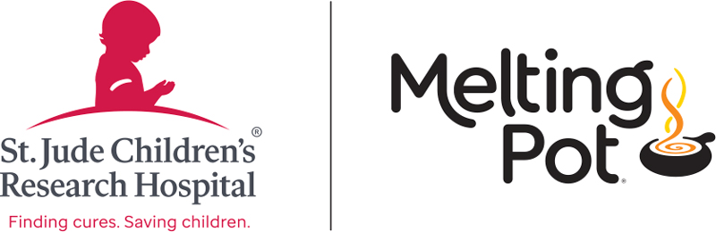 St. Jude and Melting Pot Logo