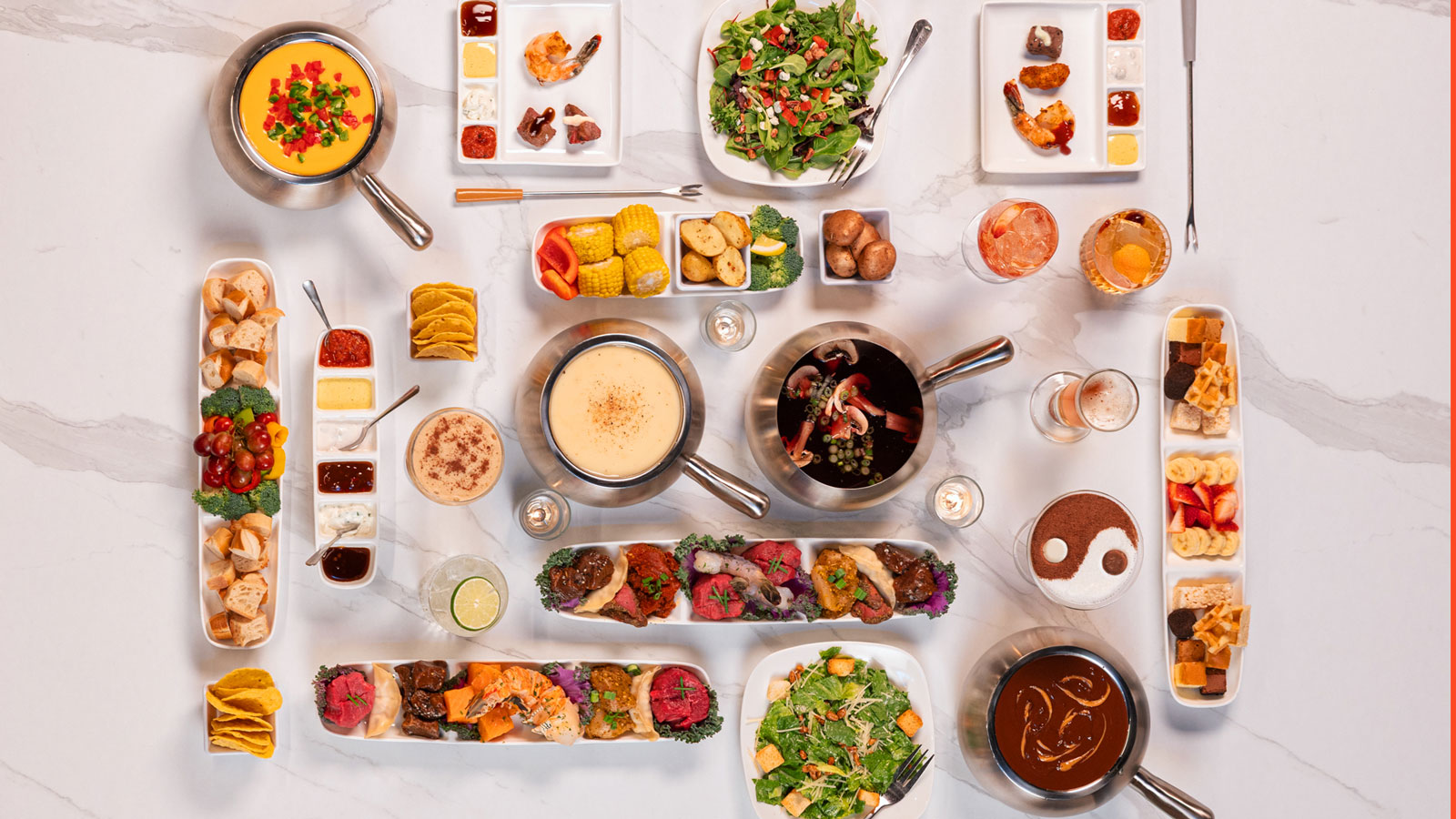 Big Night Out 4 Courses at Melting Pot