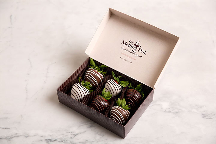 Chocolate Covered Strawberries from the Melting Pot Gatlinburg, TN