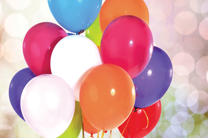 Nothing says celebration like balloons