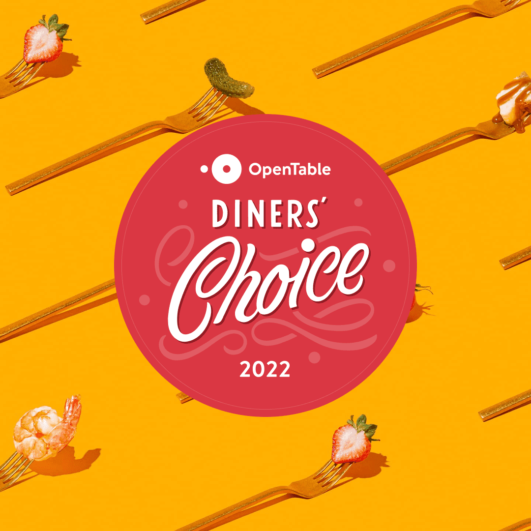 OpenTable Diners' Choice Award 2022