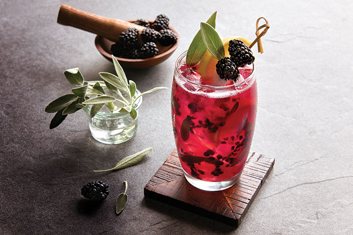 Blackberry Sage Lemonade