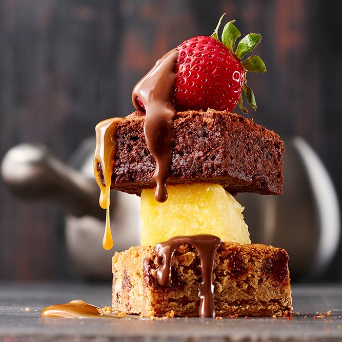 Specialty desserts at The Melting Pot St. Petersburg, FL