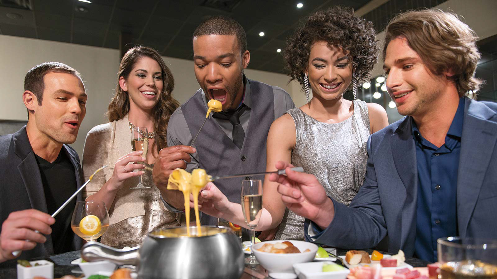 large parties at melting pot